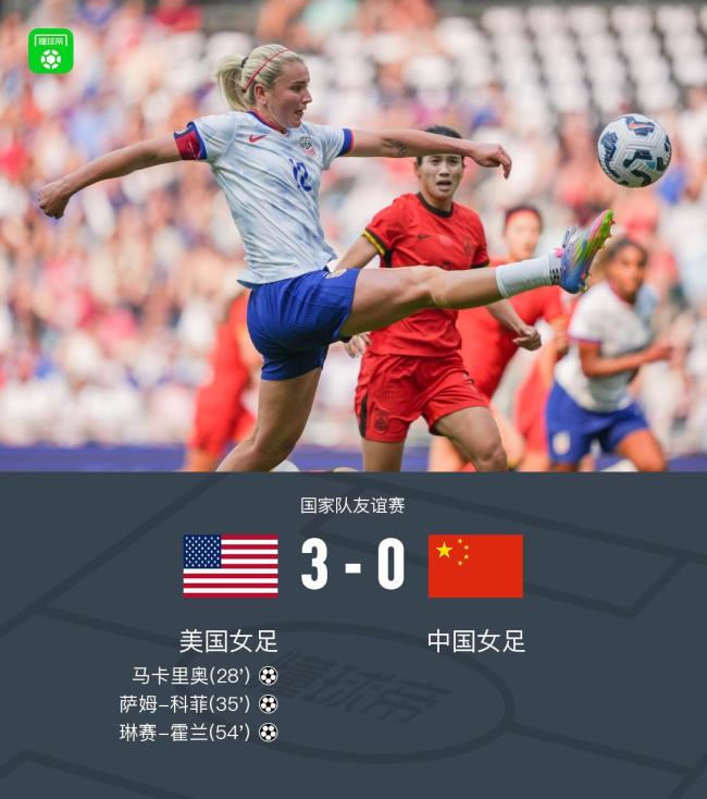 美国女足队在关键比赛中掌握主动